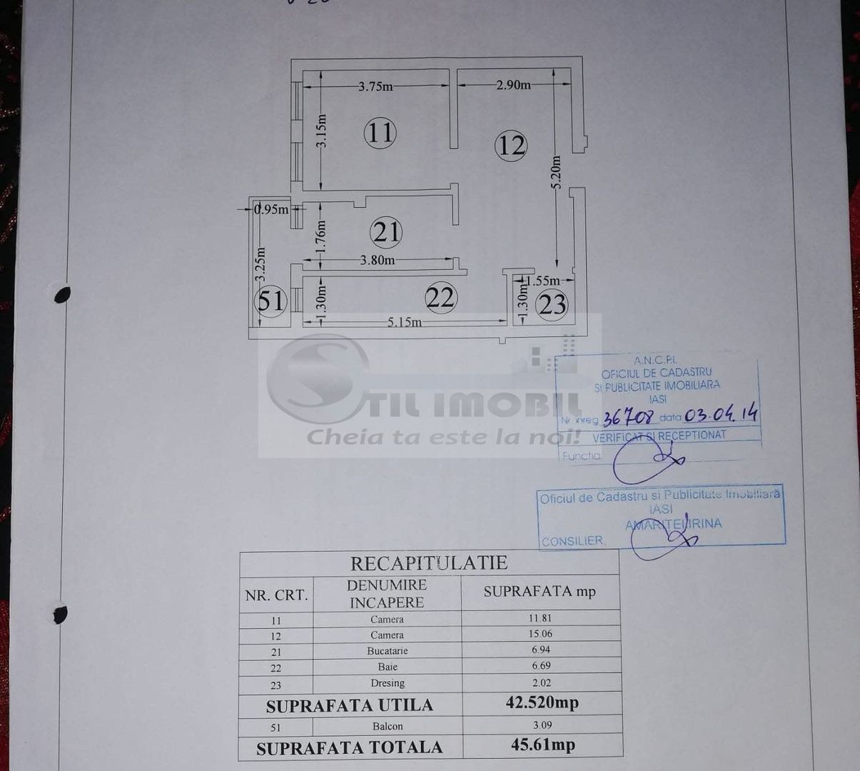 partament 2 camere – Valea Adâncă, Com. Miroslava, Iași-79,900 € - Poză 8