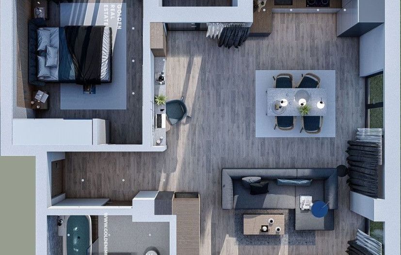 Apartament nou, 2 camere, Calea Torontalului-Comision  0% - Poză 11