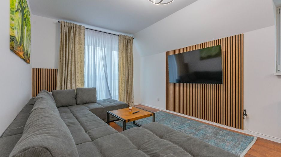 Apartament 2 camere tip penthouse Rasnov | Terasa 50 mp - Poză 3