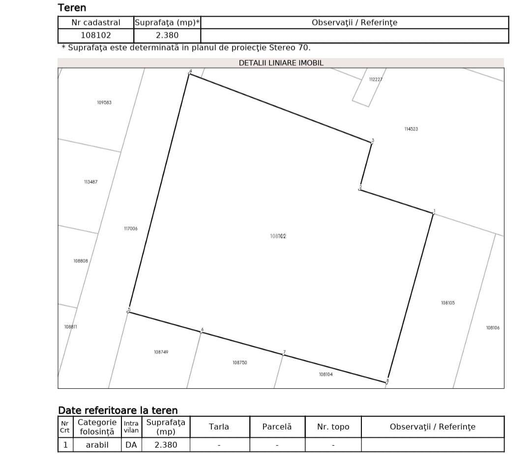 Teren intravilan, Corbu,  2380 mp langa lac - Poză 4