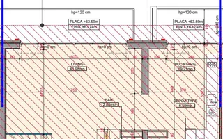 Penthouse Duplex, 4 camere, imobil lux, 184.65 mp - One High District - Poză 12