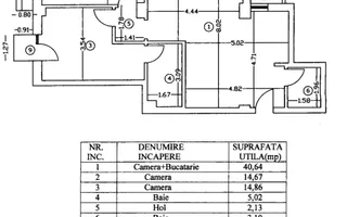 Apartament 3 camere 97 mp, Aviației, bloc 2016, parcare subterană - Poză 15