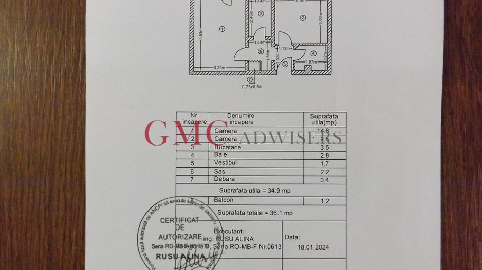 Apartament 2 Camere Str. Resita Mobilat Si Utilat - Poză 16