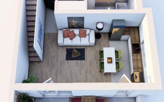 Penthouse cu 3 camere - Poză 2