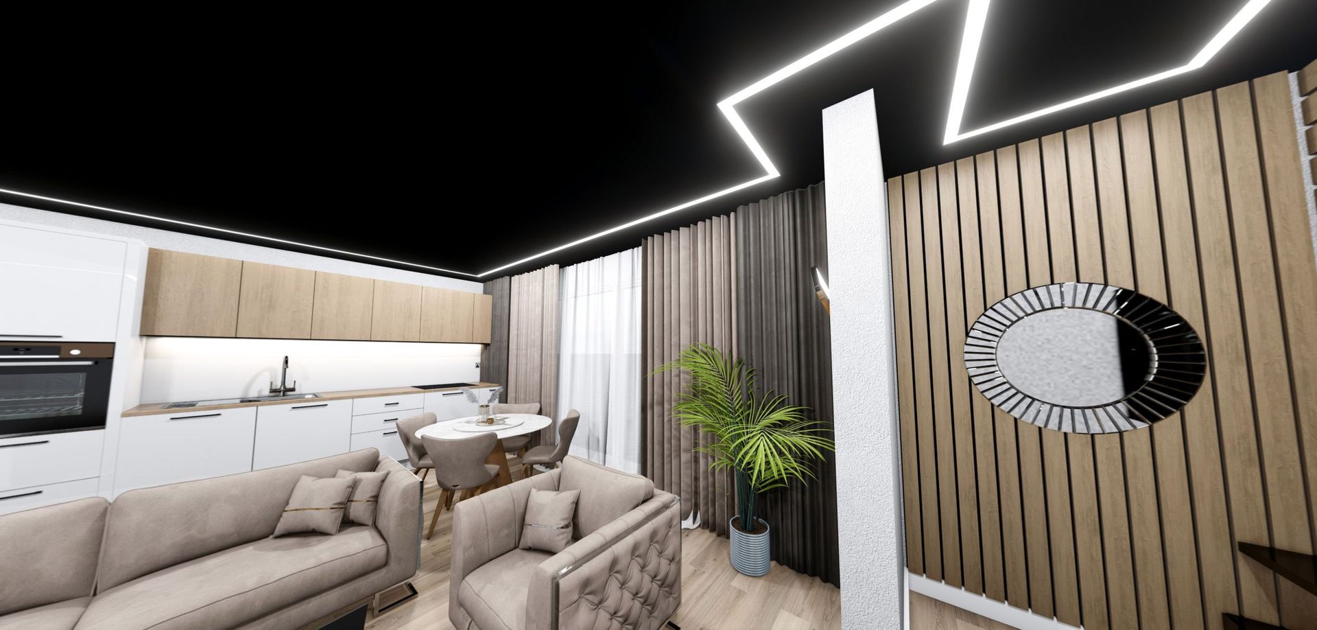 Dezvoltator vinde ap. 2 cam. 64 mp utili  Ansamblu rezidential  Mamaia Nord - Poză 8