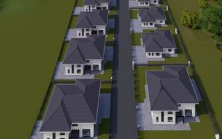 Casa la cheie 4 camere,120 mp,512 mp teren,cu gard si pavaj - Poză 14