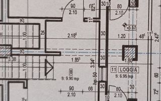 Apartament 3cam la vila. zona parcului Sub Arini, Sibiu - Schiță 17