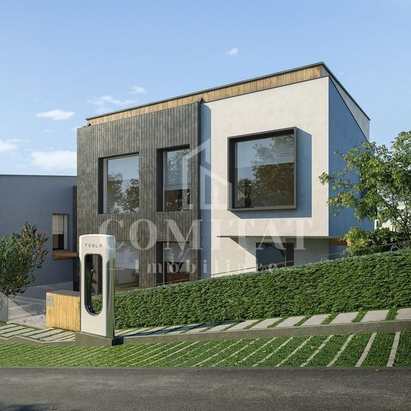 Casă cu design contemporan zonă liniștită cartierul Borhanci - Poză 1