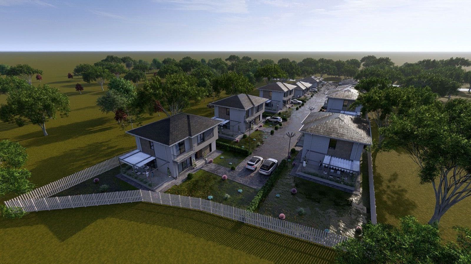 Teren de vânzare în Corbeanca – 4.506 mp | Proiect aprobat 9 case individuale - Poză 8