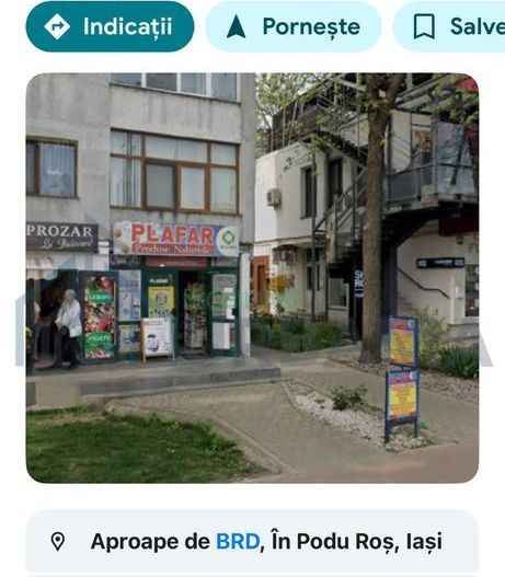 spațiu comercial În Podu ros în stația de tramvai vad comercial - Poză 1