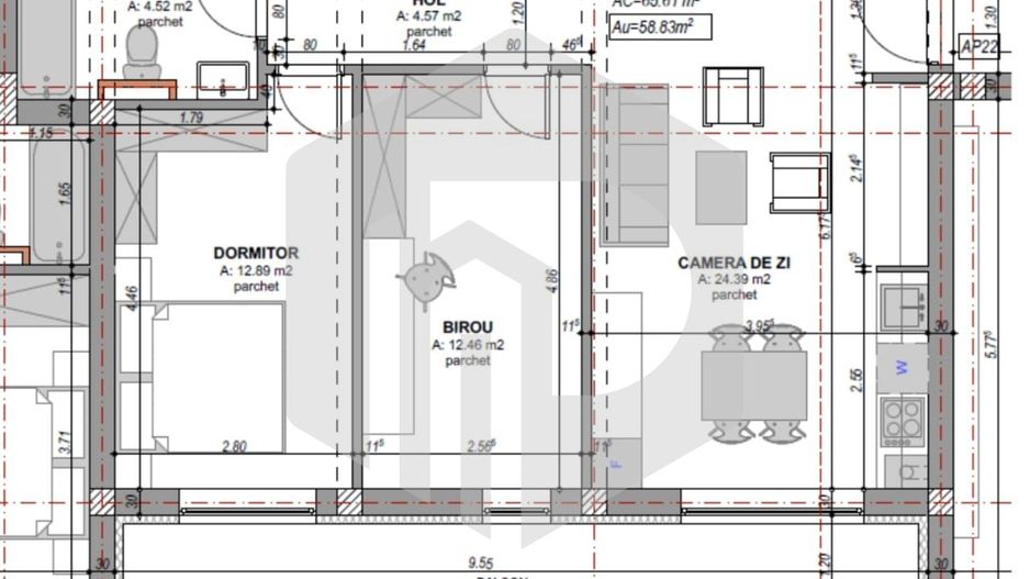 Apartament 3 camere - Decomandat - La cheie - Etaj 1 - Doamna Stanca - Poză 1