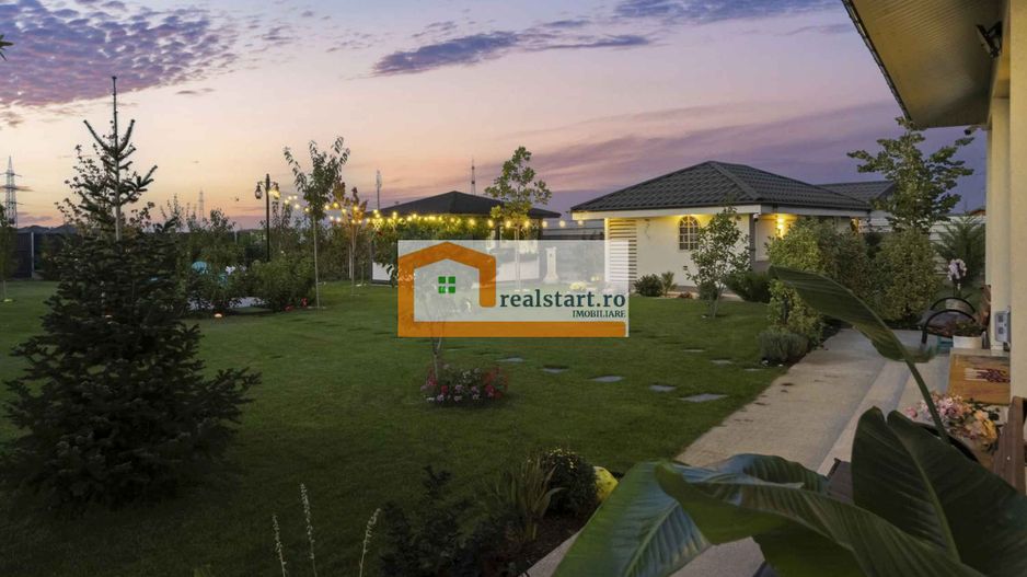 Langa Padure si lac, Vila P+Pod , 900mp teren,  terasa 40mp,  complex securizat - Poză 49