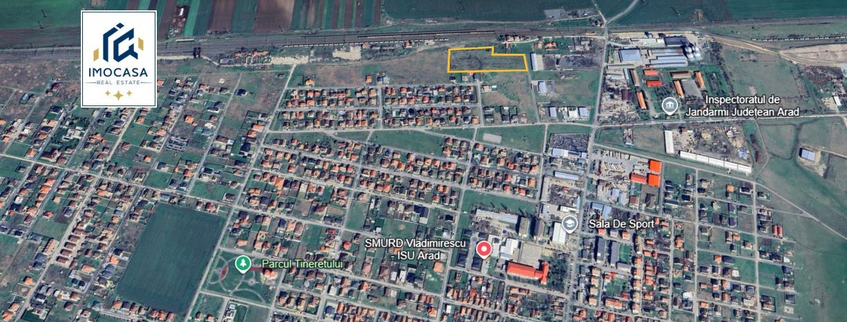 Investiție Teren de vanzare Intravilan 13.000 mp, Vladimirescu Arad - Poză 3