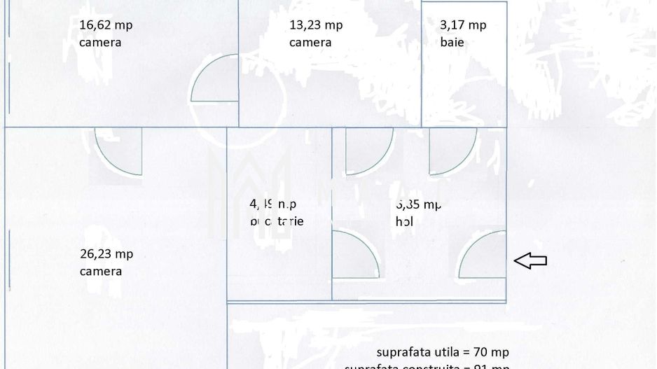 BLACK FRIDAY I Apartament 3 camere I Etaj 1 I Ultracentral - Poză 8