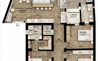 Casă parter, luminoasă, – vizavi de Spitalul Județean-369.000 EURO neg - Poză 2
