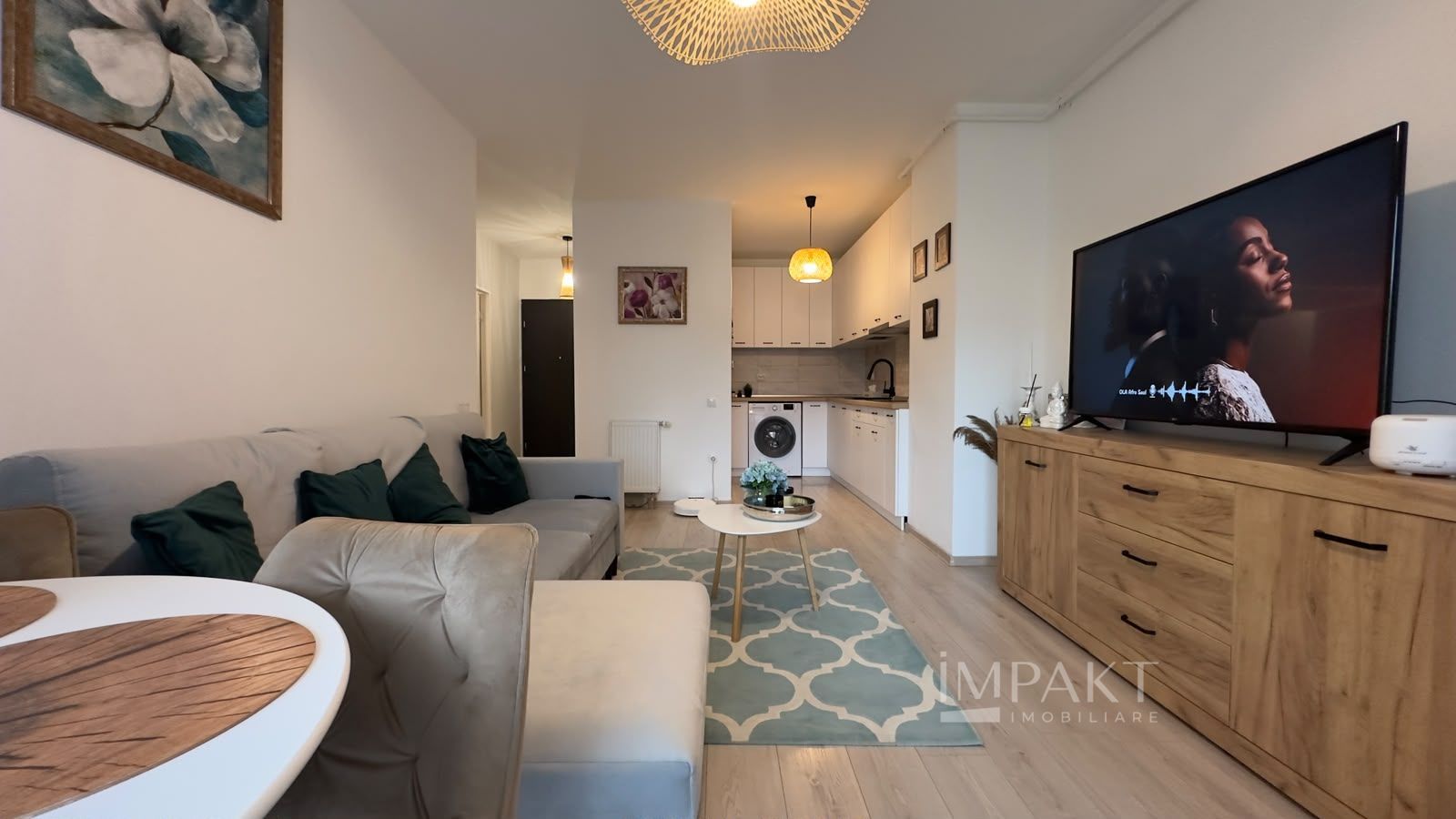 Apartament 2 camere | Mobilat si Utilat Modern | Terasa 11mp | Sopor - Poză 3