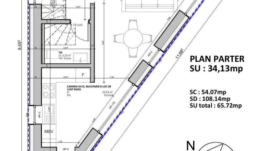 Teren Intravilan 533 mp, Brașov – Bartolomeu, acces stradă asfaltată - Schiță 20