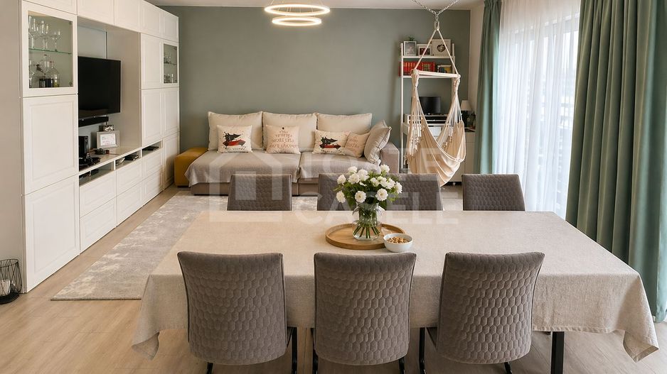 Apartament cu 2 camere, mobilat, utilat, zona Bună Ziua - Poză 1