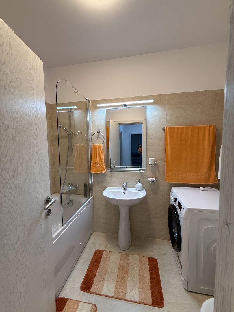 2 Camere -Mobilat -Utilat -NOU -Parcare Inclusa. - Poză 21