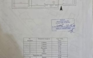 Apartament cu 3 camere/ 60mp/ zona Podu Ros - Poză 12
