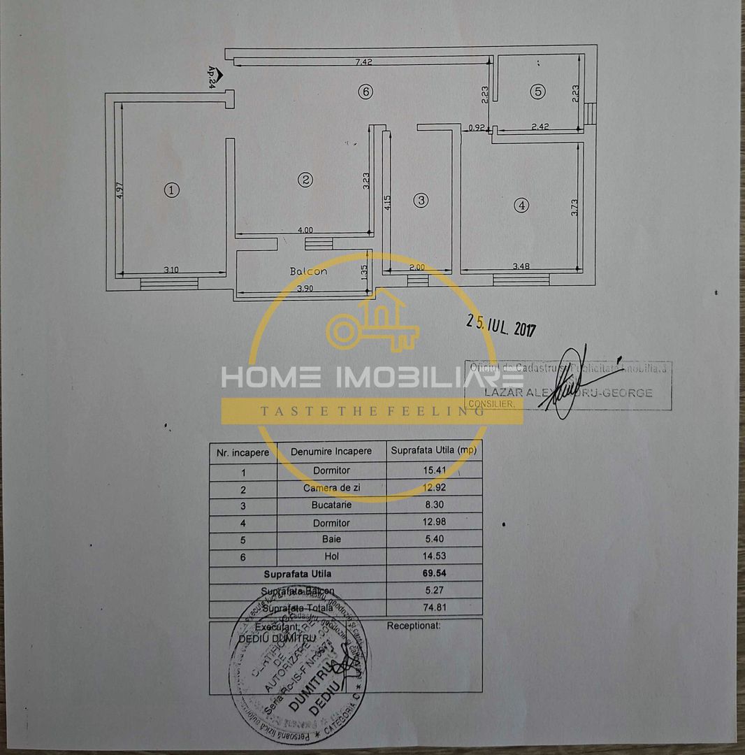 🏠 Apartament 3 cam, 75MP, decomandat // 📍 Valea Lupului - Poză 8