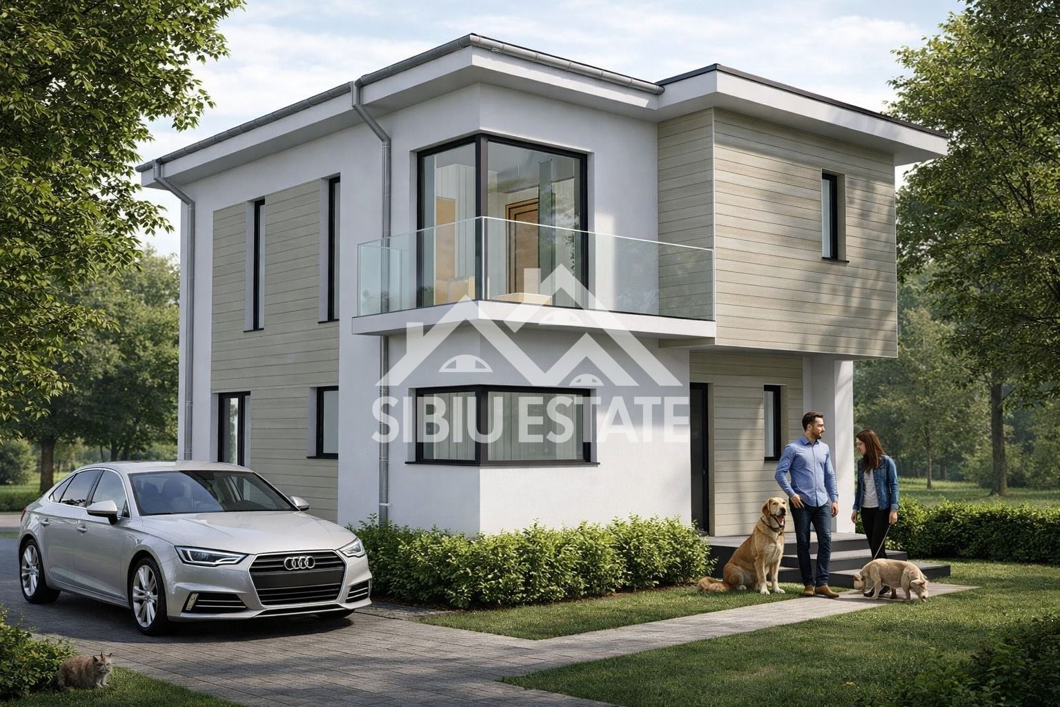 Casa Individuala 5 Camere 510 mp Teren  Cartierul Arhitectilor LIDL - Poză 1