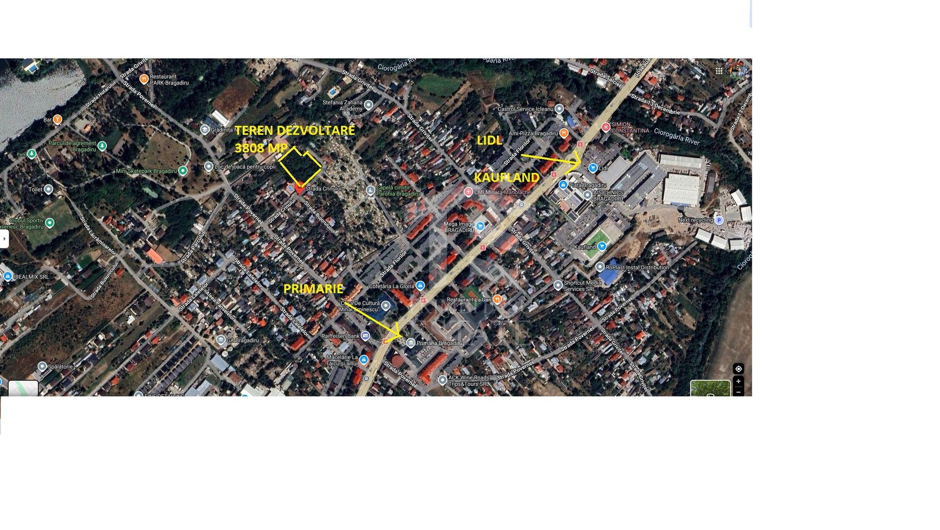 TEREN Bragadiru dubla deschidere ideal dezvoltare Str. Crinului - Poză 7