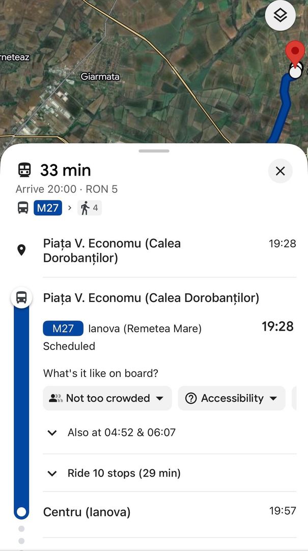 Teren intravilan 1.600 mp, Ianova – toate utilitățile, front 18 ml - Poză 3