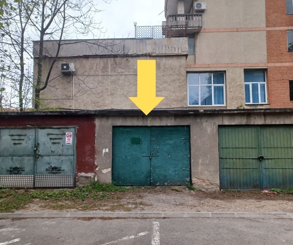 Garaj cu CF, 20 mp, Piata Bucuresti. 11 500 E (neg). Comision 0 - Poză 3