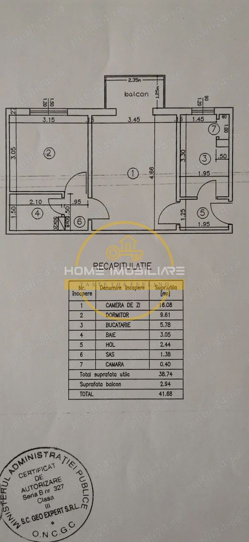 Apartament 2 camere/Zona Zimbru - Poză 8