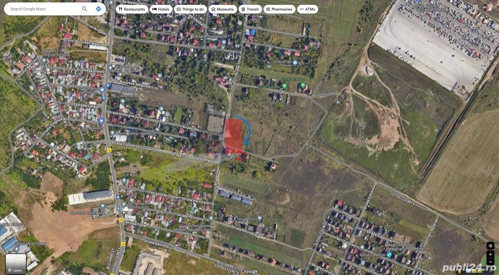 Teren  de  vanzare in Strada Teius /Rahova - Poză 1