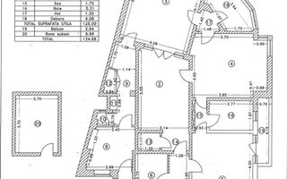 Apartament 5 camere | 125 mp | Calea Moșilor | FIRMA-COMERCIAL - Poză 26