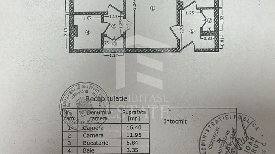 2 camere semidec. – Militari, Gorjului–Apusului - 7 min metrou - Schiță 13