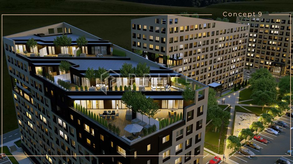 2 camere la parter, Concept 9 – ideal pentru locuit sau business - Poză 1