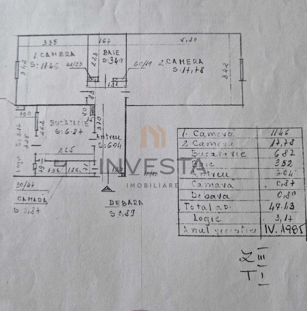 Apartament 2 camere | Etaj Intermediar | zona Intre Lacuri - Poză 8