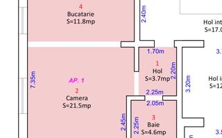 Apartament tip Studio I Parter I Selimbar - Poză 1