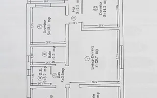 Casa Individuala Parter Sanmihaiu Roman,4 Camere,2 Bai,Proiect Modern - Poză 15