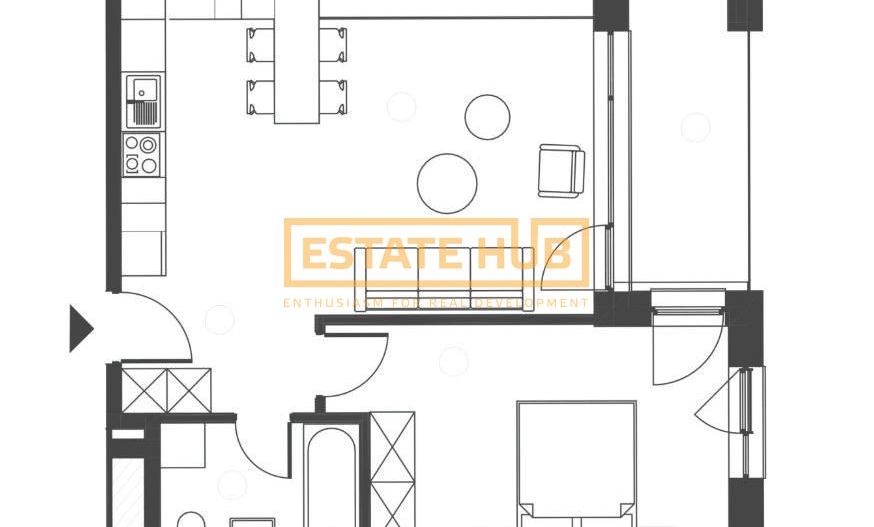 Apartament nou FINISAT 2 camere | Zona Centrala | Comision 0% - Poză 2