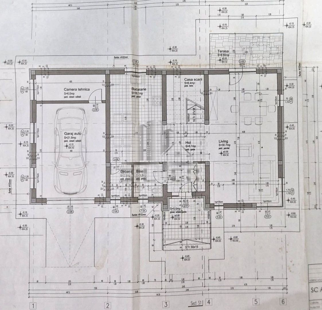 Casa individuala cu teren de 693 mp/CF. - Poză 5