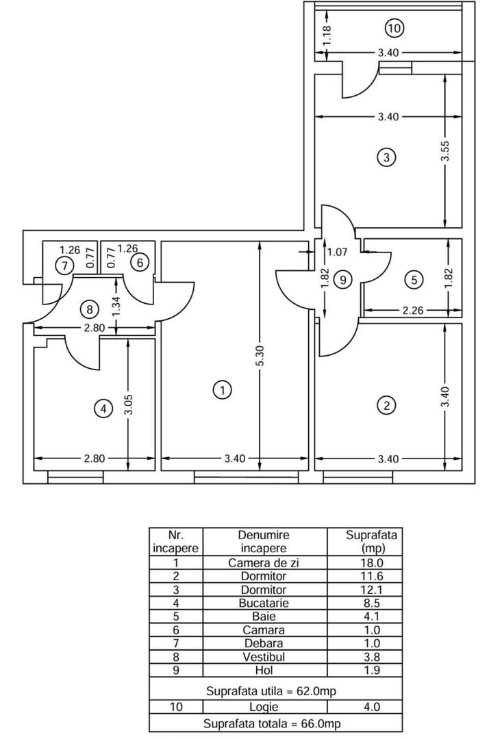 Apartament de 3 camere Câmpia Libertății,  parc IOR - Poză 7