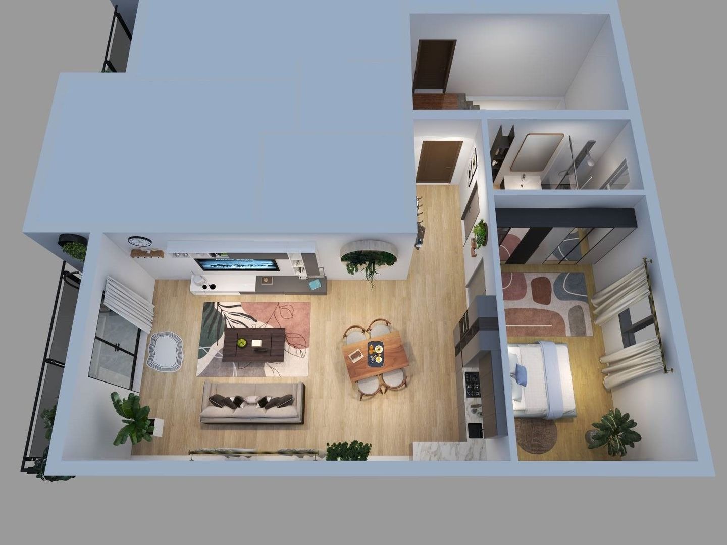 Apartament 2 camere 23 august OTOPENI - Poză 4