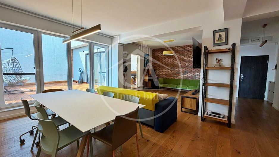 Penthouse de închiriat cu 4 camere si terasa, Prima Sucevei, Oradea - Poză 2