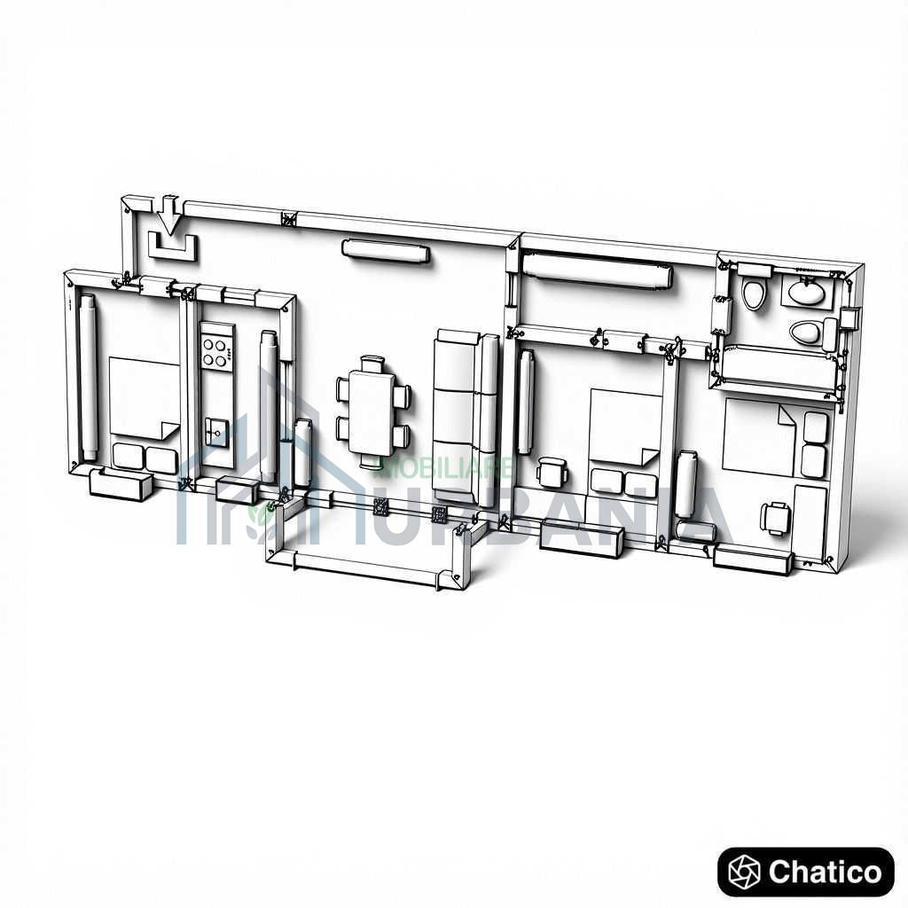 Ap 3 dormitoare decomandat # - Poză 1