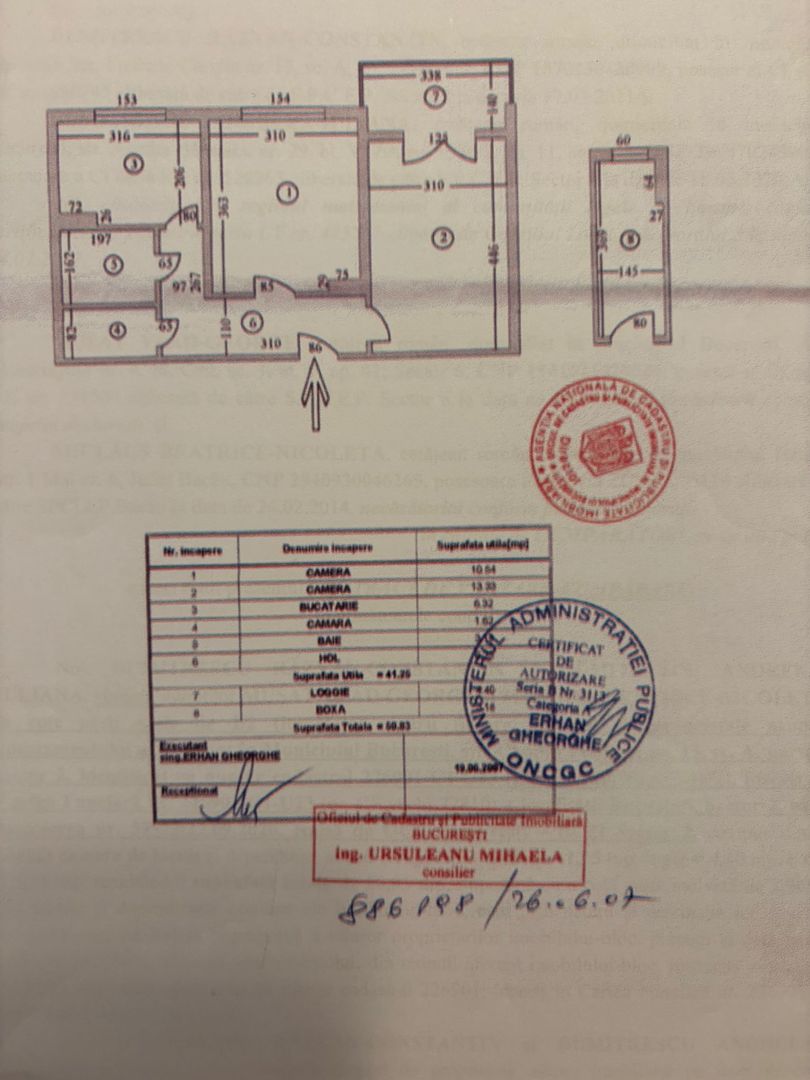 APARTAMENT DECOMANDAT | CENTRALA PROPRIE | FLOREASCA - Schiță 7