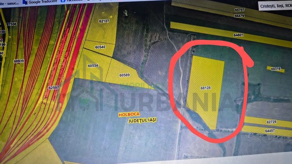 Teren extravilan de vânzare în comuna Holboca, județul Iași - Poză 3