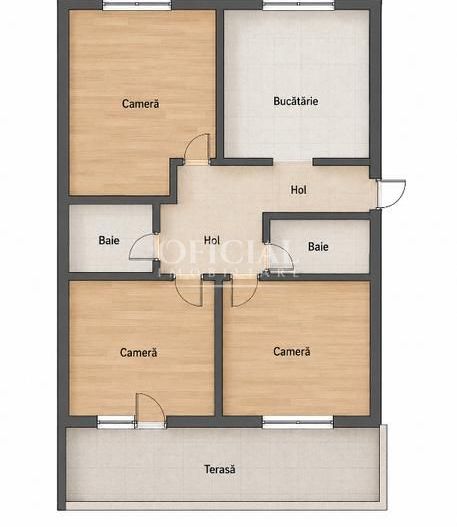 Apartament 3 camere Decomandat | 2 Bai | Terasa | Gheorgheni Nasaud - Poză 8