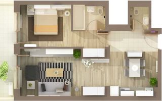 Iancu Nicolae zona Privighetorilor de inchiriat 2 camere - Poză 8