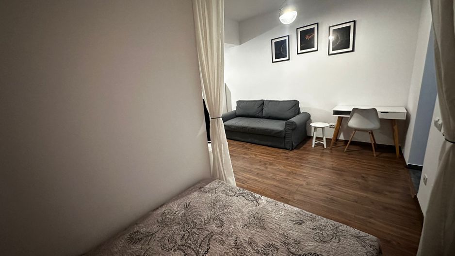 Garsoniera Studio Bloc NOU Metrou Dristor Mihai Bravu Centrala + Pat - Poză 5
