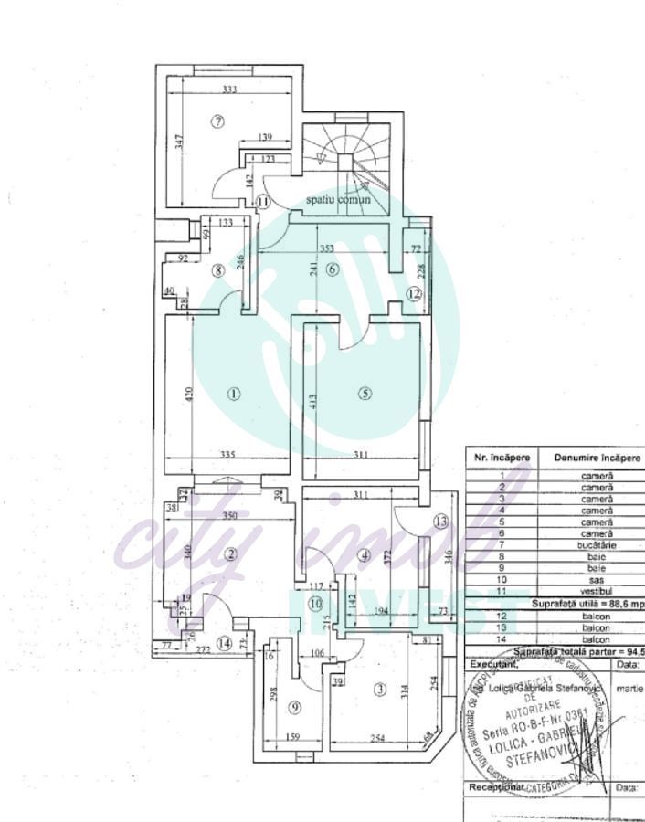 5 camere | 94  mp | Unirii | Ideal firmă / activități profesionale - Poză 3