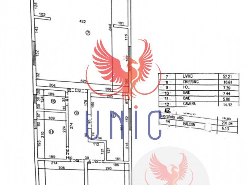 Super apartament, 113 mp, zona Titulescu - Schiță 10